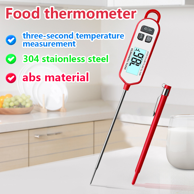 Instant Read Thermometer - Termômetro digital de carne com leitura