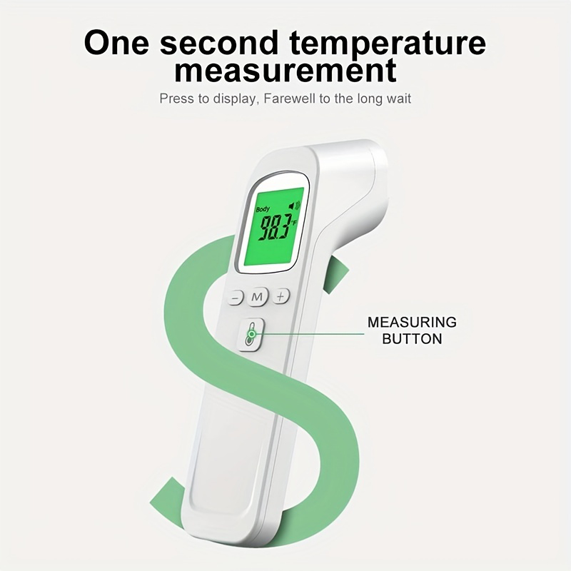 Instant Read Thermometer - Termômetro Infravermelho Sem Contato ou Oxímetro