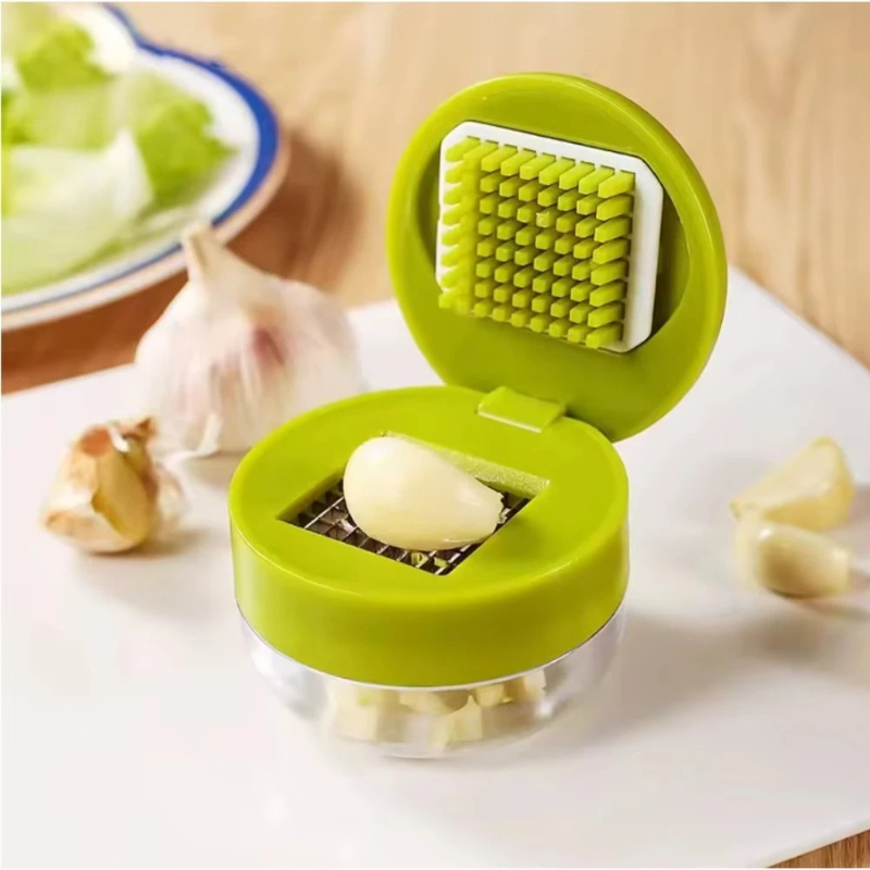 Vegetable Kitchen Gadgets - Espremedor de Alho Manual, Picador de
