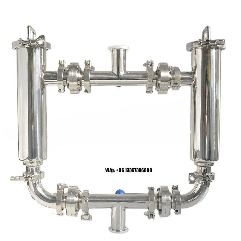 Stainless Steel Strainer - Filtro Duplex de Alta Eficiência em