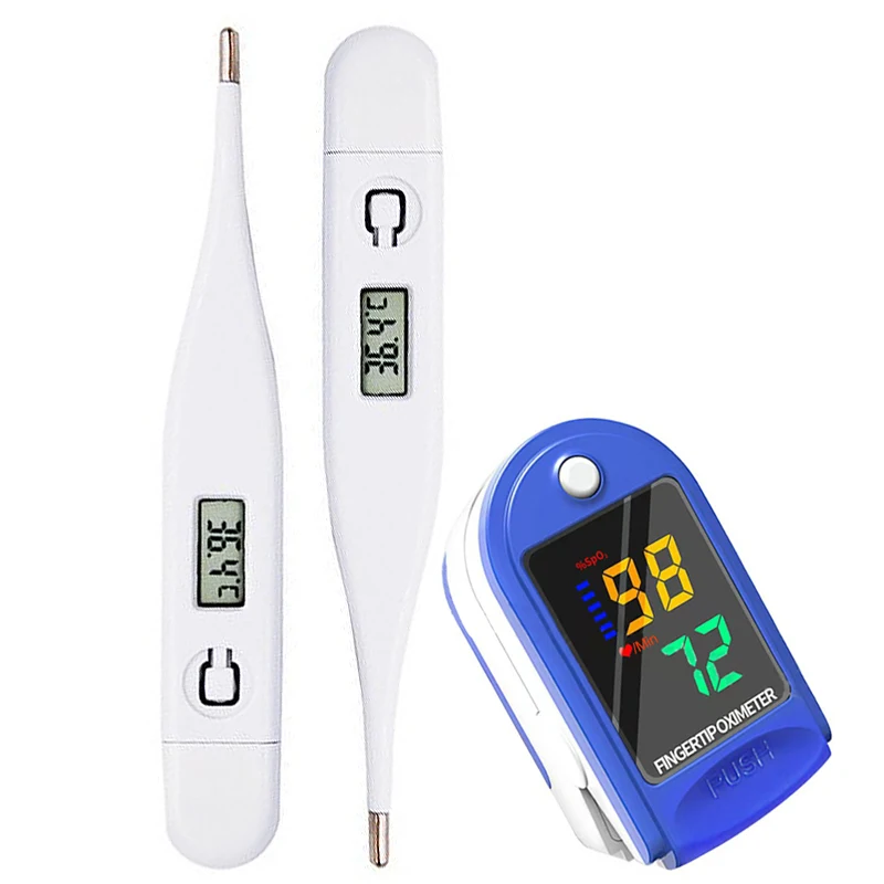 Instant Read Thermometer - Termômetros para bebês, oxímetro de pulso,