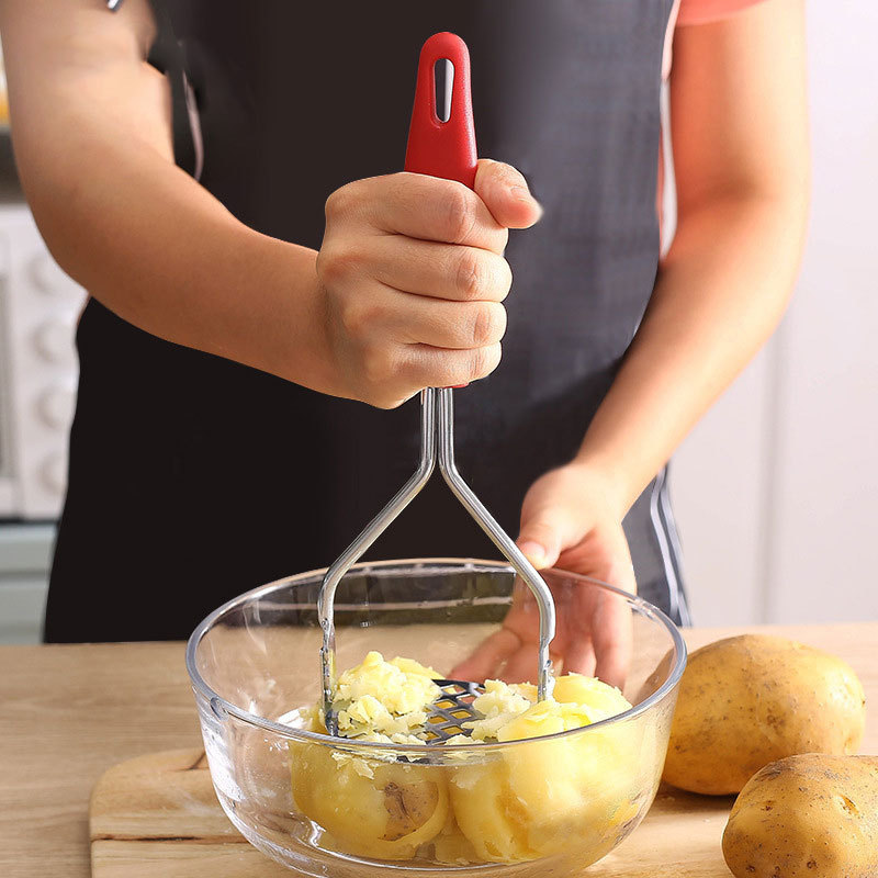 Vegetable Kitchen Gadgets - Triturador de batata manual de aço