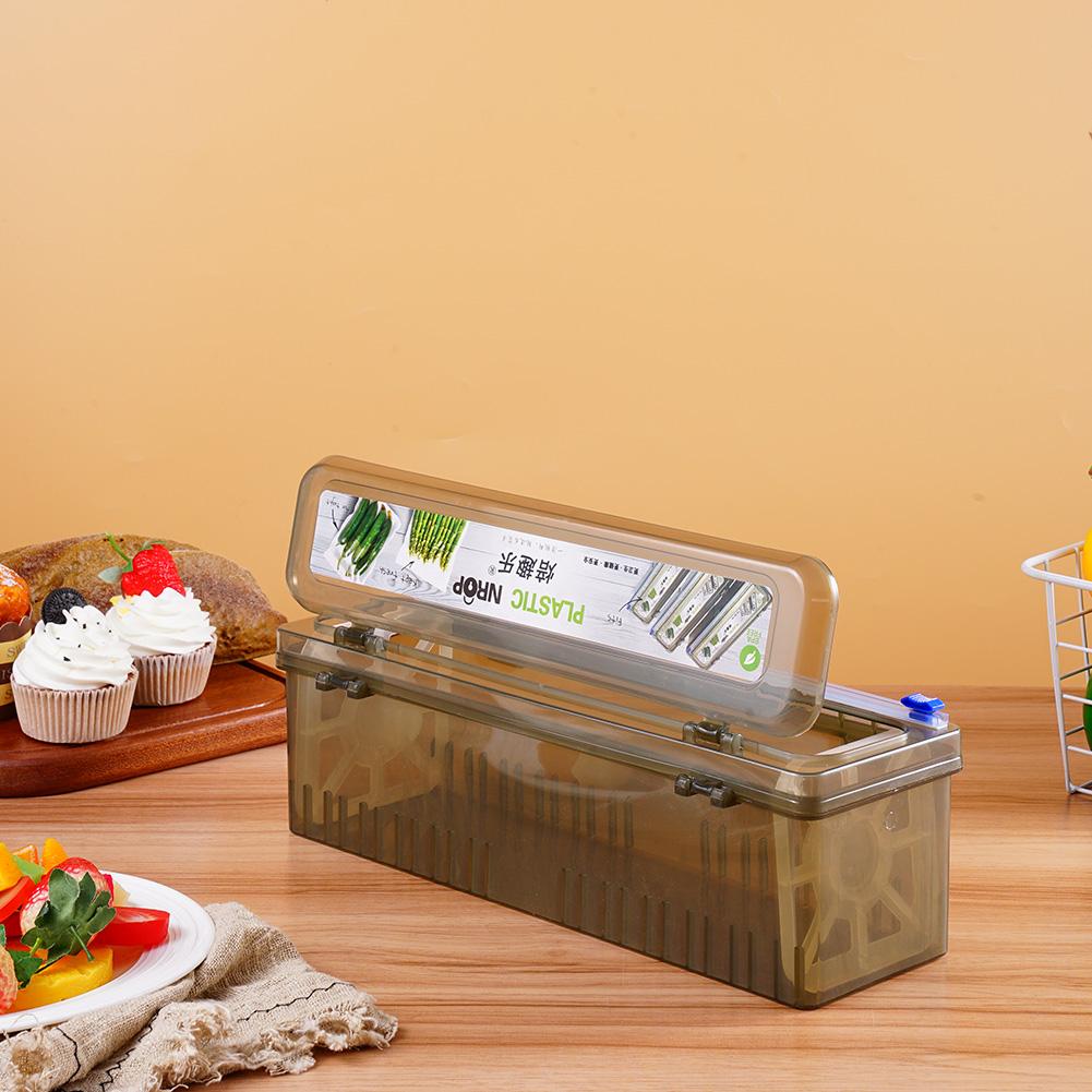 Healthy Kitchen Gadgets - Dispensador de filme plástico, cortador de
