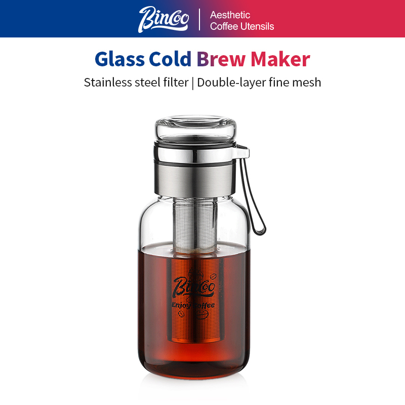 Stainless Steel Strainer - Jarra Hermética Bincoo para Café Cold