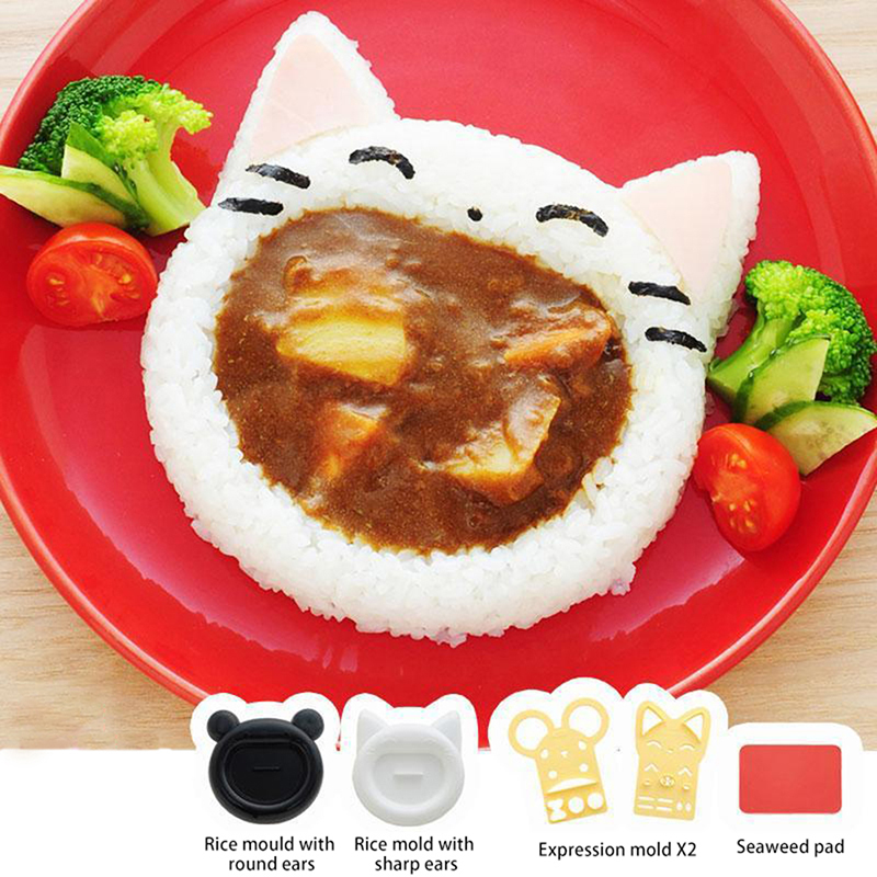 Cute Cartoon Sushi Mold Decor  - Kitchen Gadgets Ninja avaliação e preço