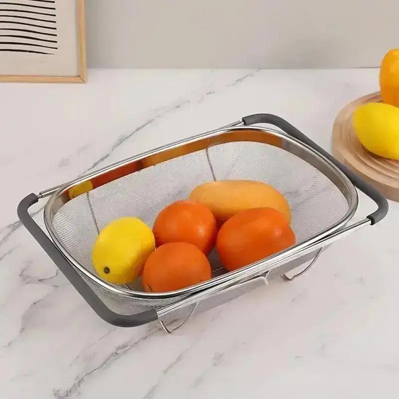 Cesta de drenagem retrátil, al - Kitchen Gadgets Dropshipping avaliação e preço