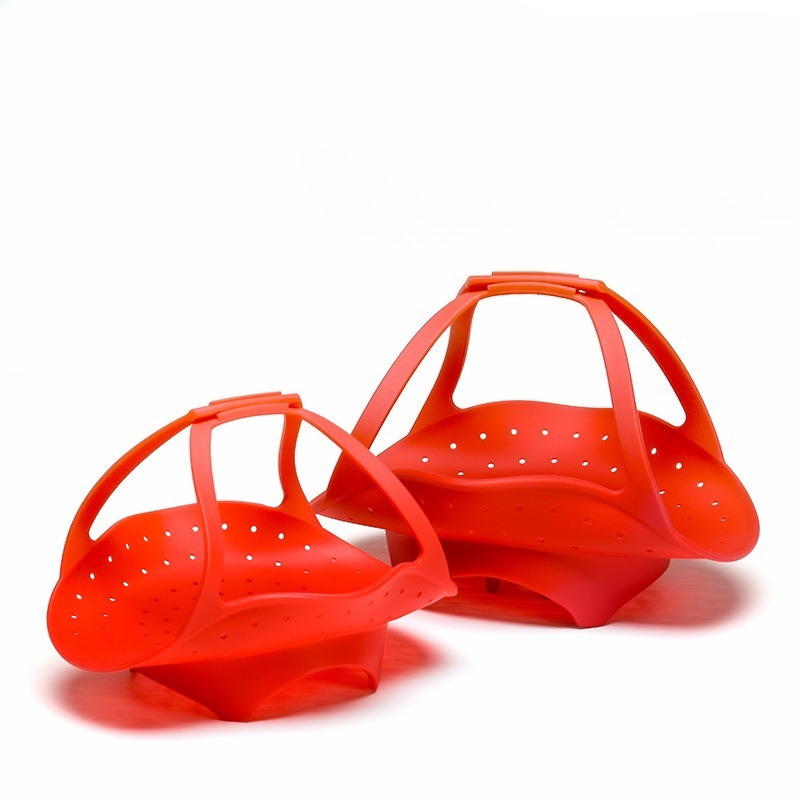 Cesta de vapor com extensão de - Silicone Steamer Basket avaliação e preço