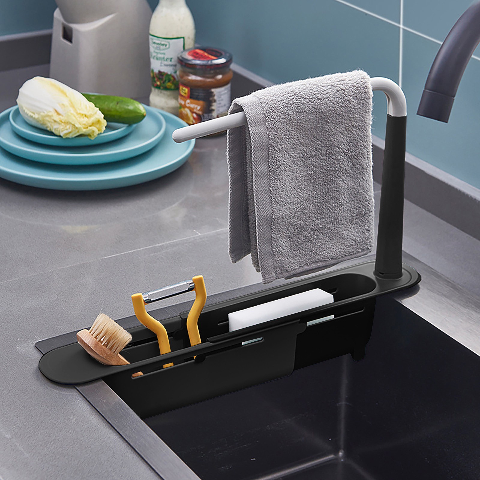 Escorredor pia elescópico, org - Healthy Kitchen Gadgets avaliação e preço