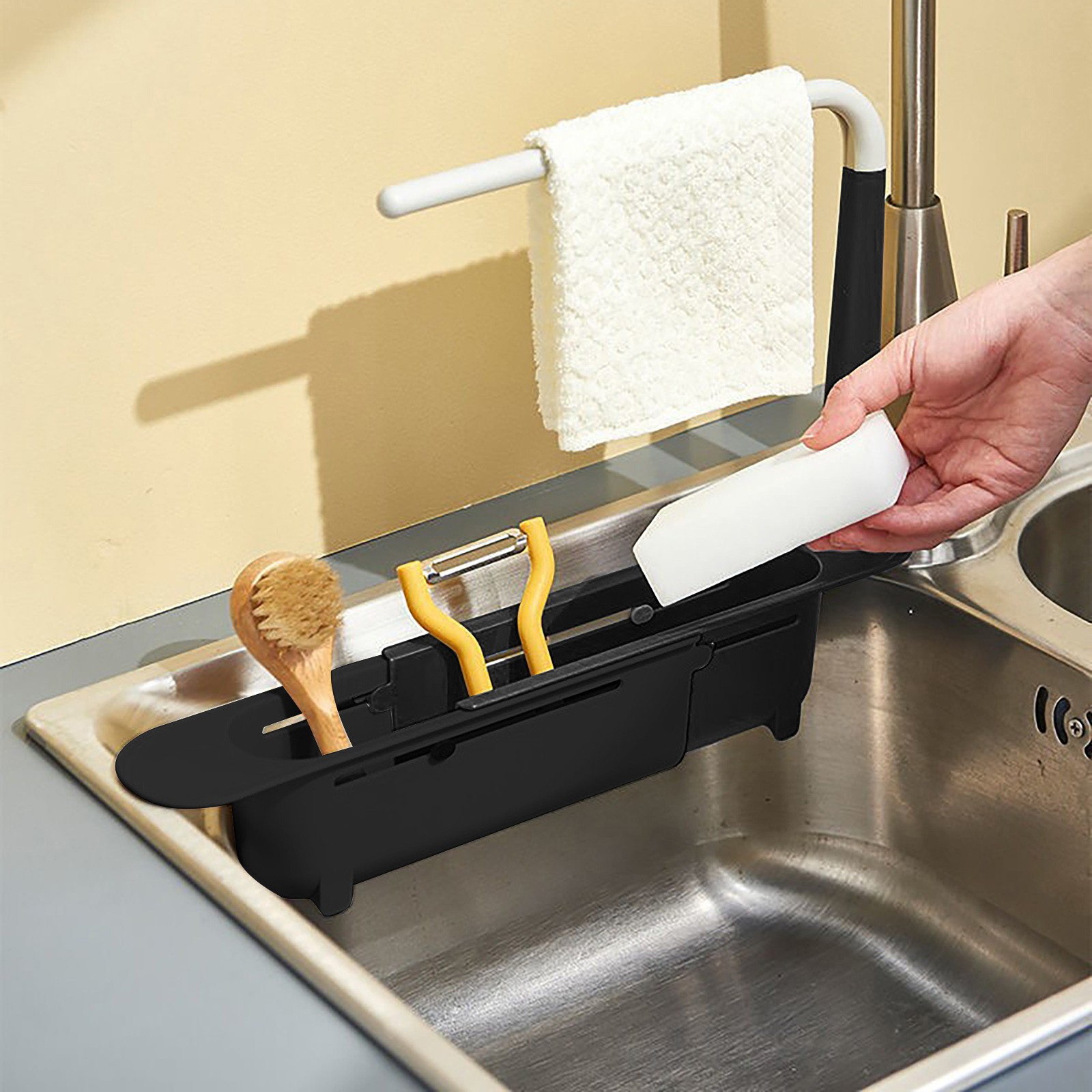 Escorredor pia elescópico, org - Healthy Kitchen Gadgets avaliação e preço