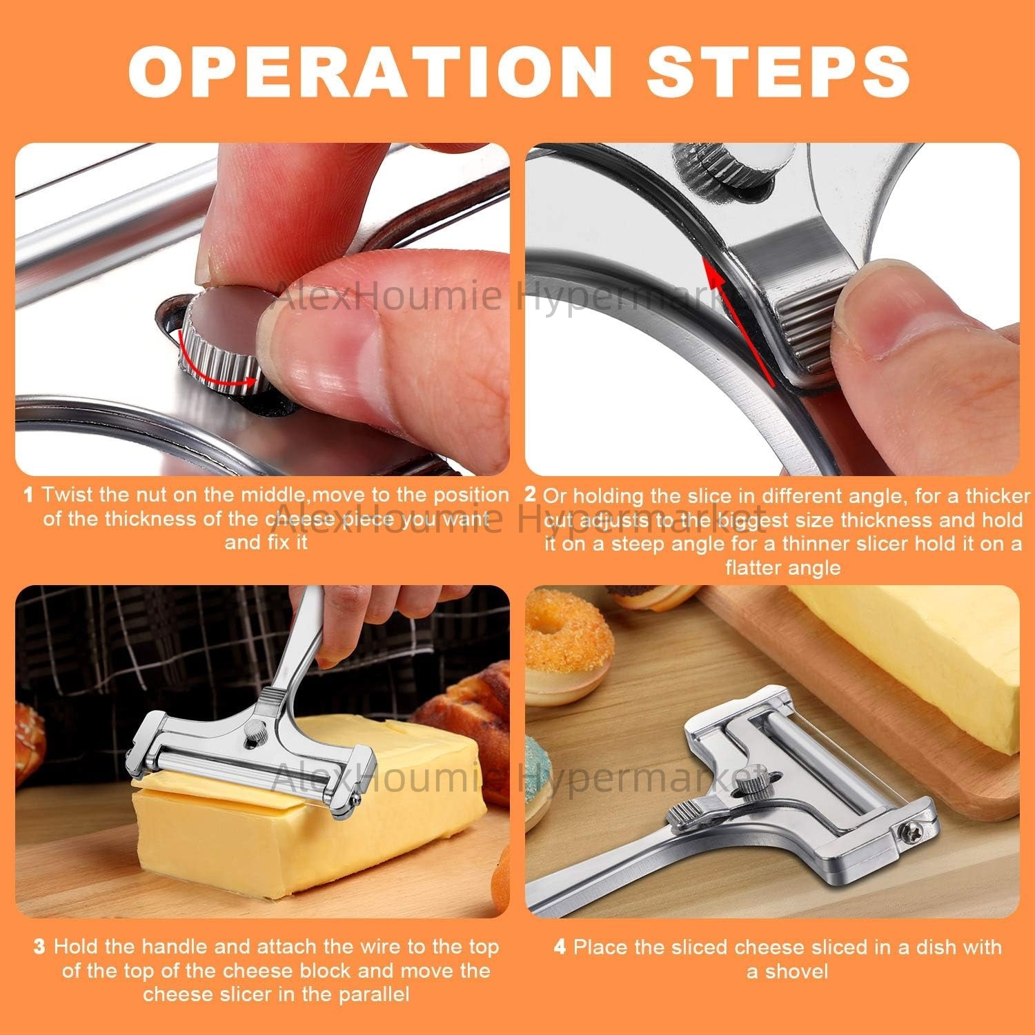 Fatiador de queijo com espessu - Kitchen Gadgets Wirecutter avaliação e preço