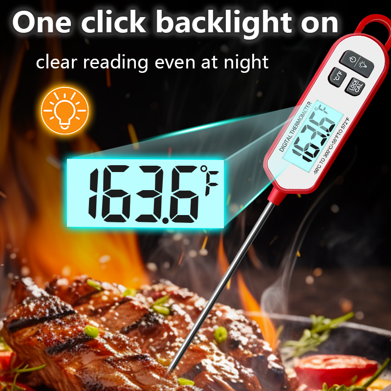 Termômetro digital de carne co - Instant Read Thermometer avaliação e preço