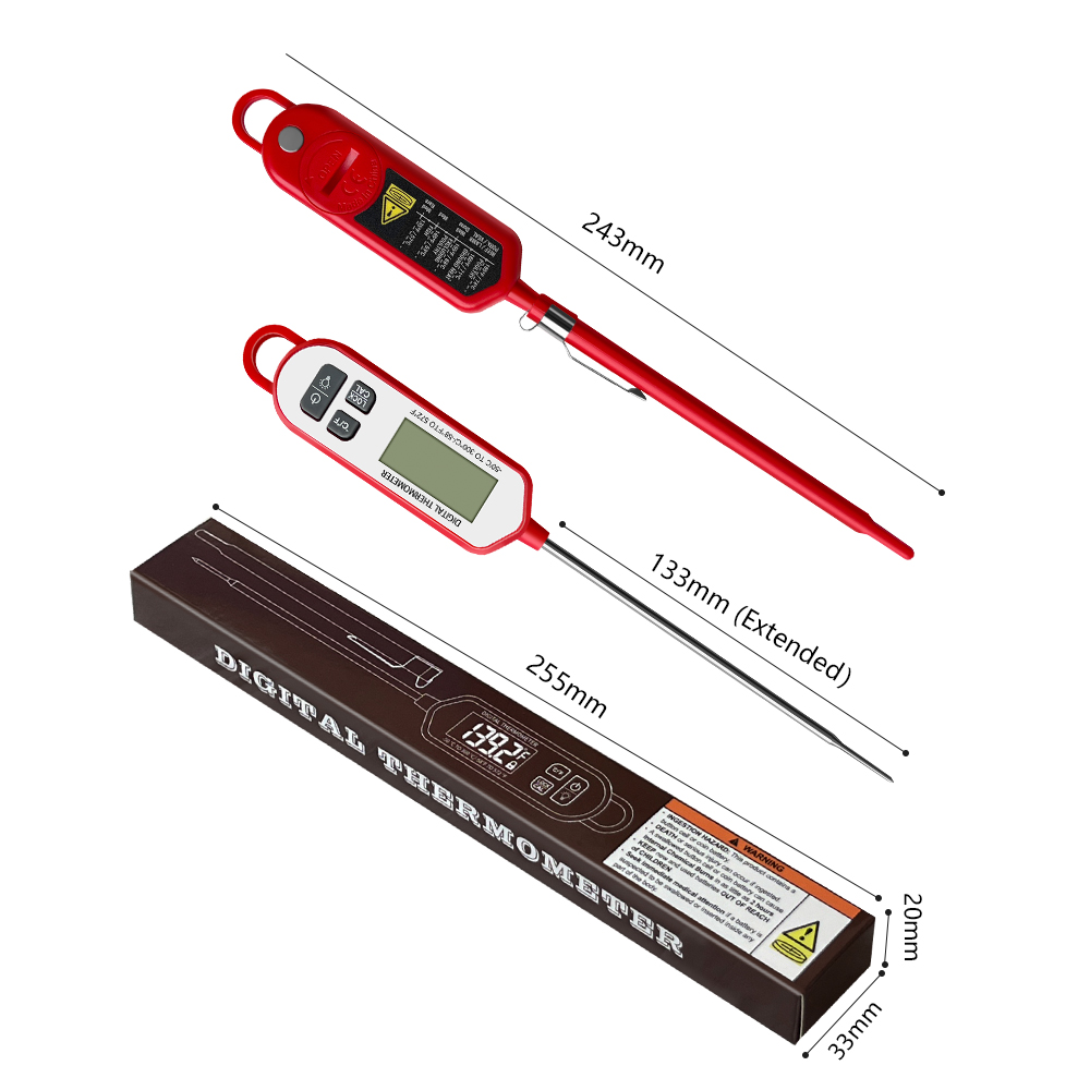 Termômetro digital de carne co - Instant Read Thermometer avaliação e preço