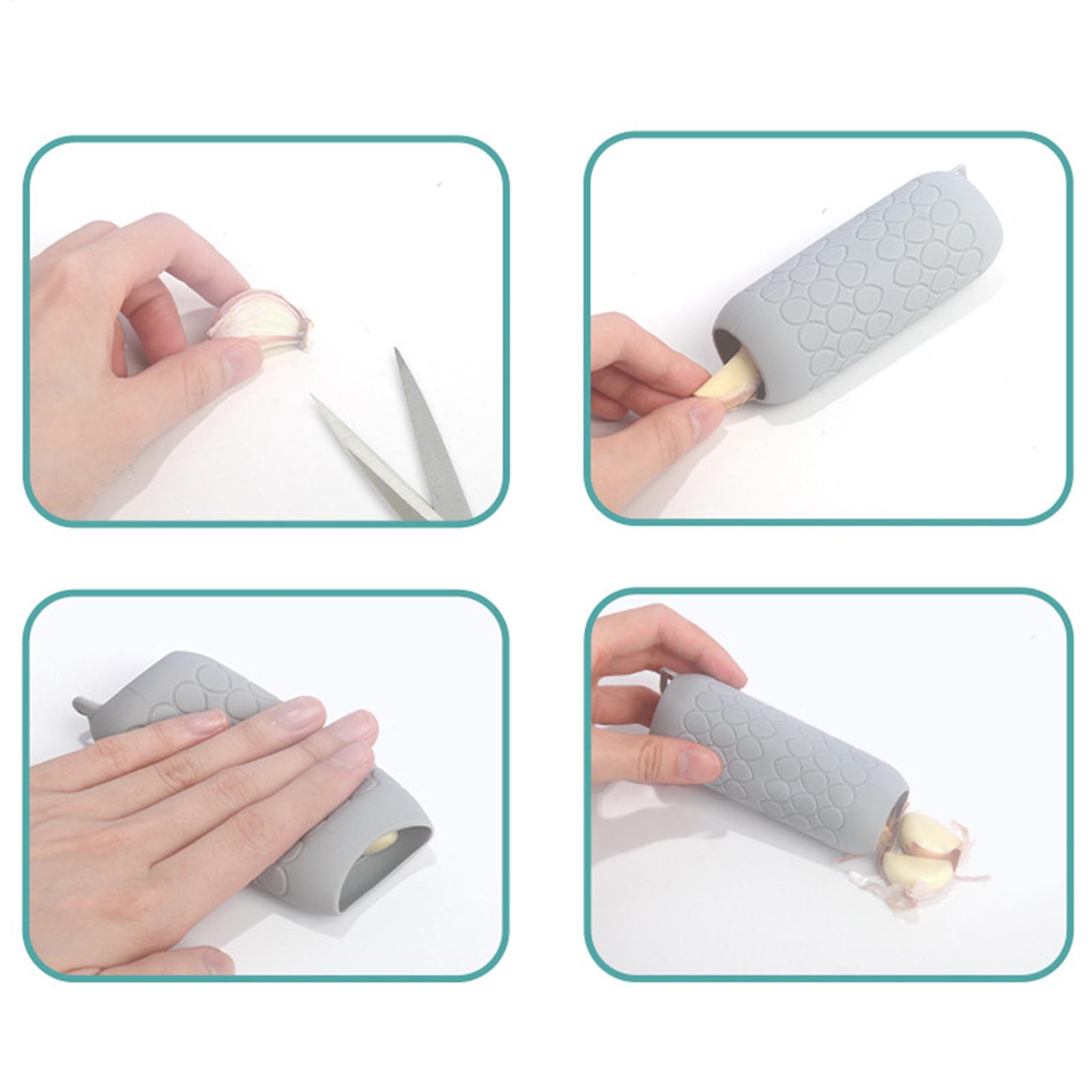 Descascador de Alho em Tubo de - Kitchen Gadgets Dropshipping avaliação e preço