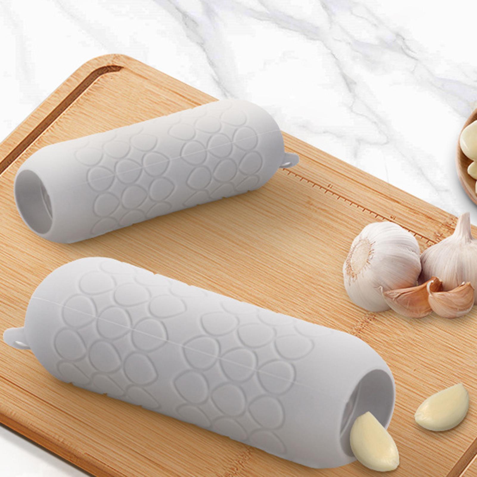 Descascador de Alho de Silicon - Vegetable Kitchen Gadgets avaliação e preço