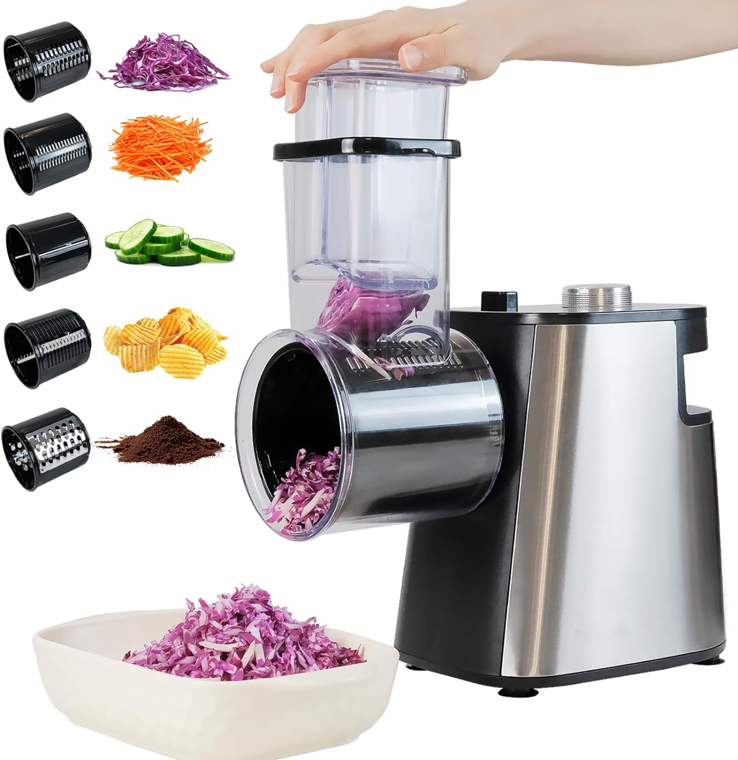 Fatiador de alimentos ralador  - Kitchen Gadgets Electric avaliação e preço