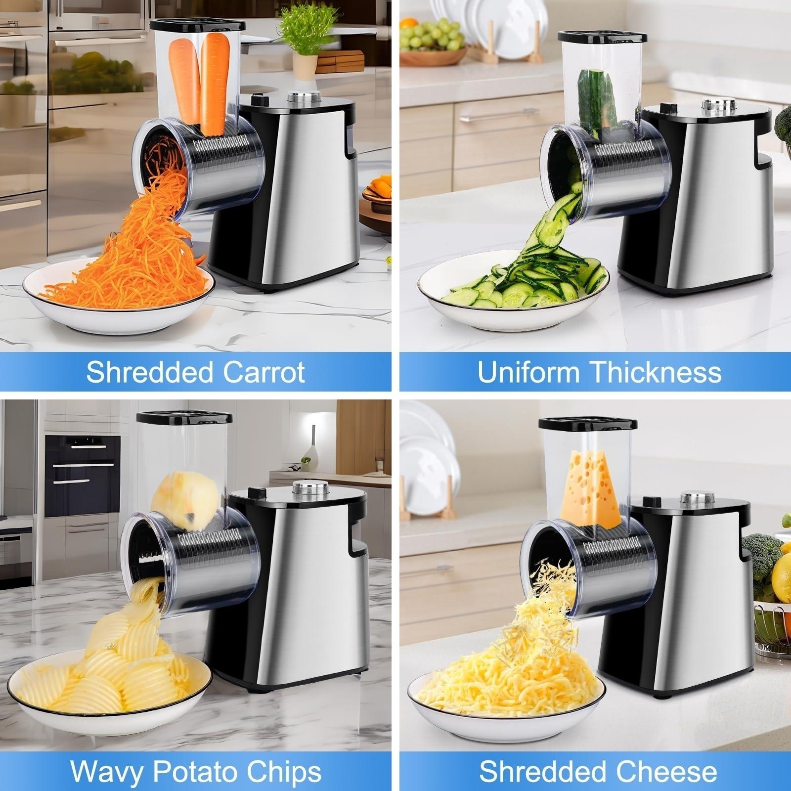 Fatiador de alimentos ralador  - Kitchen Gadgets Electric avaliação e preço