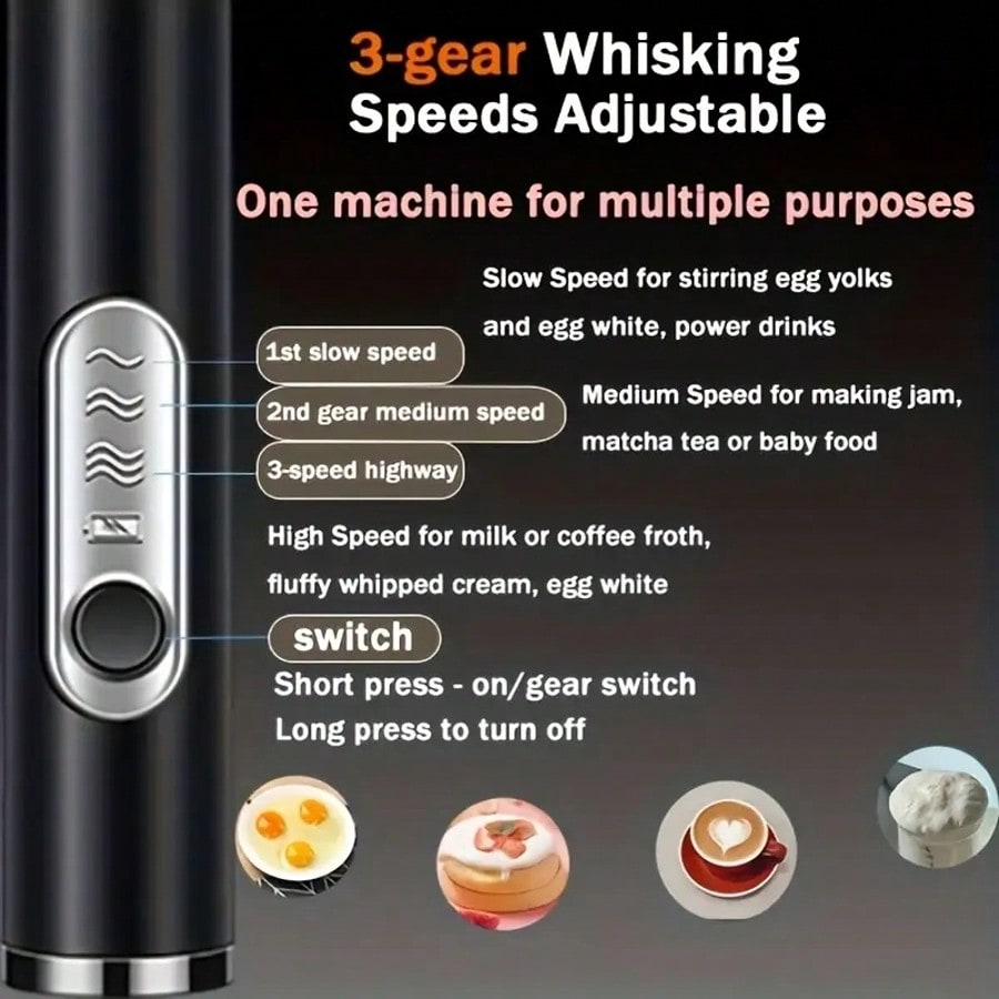 Batedor Elétrico Portátil 1 Un - Kitchen Gadgets Electric avaliação e preço