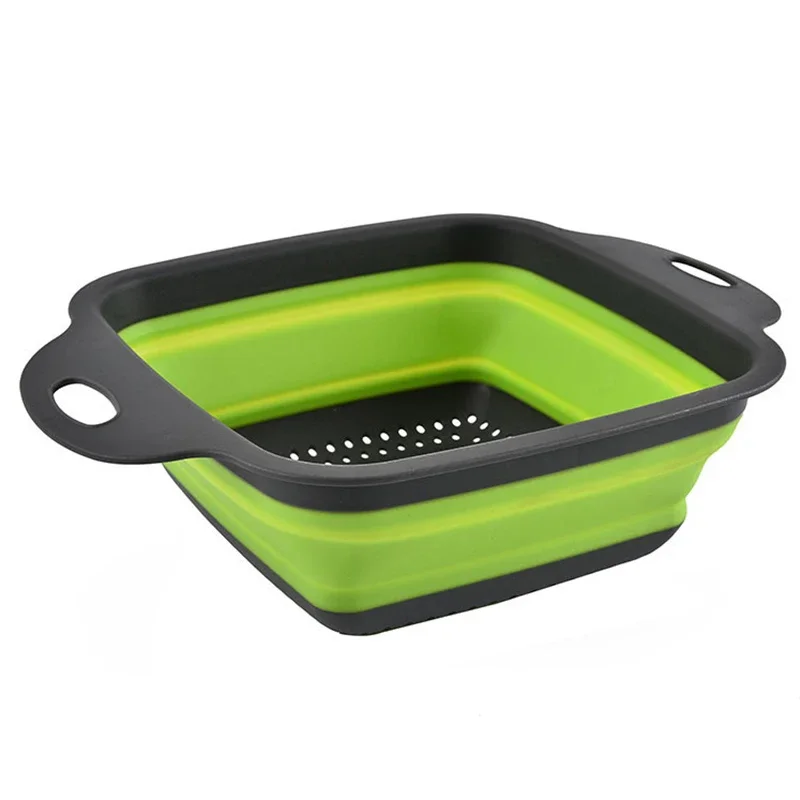 Novo dobrável cesta de lavagem - Silicone Steamer Basket avaliação e preço
