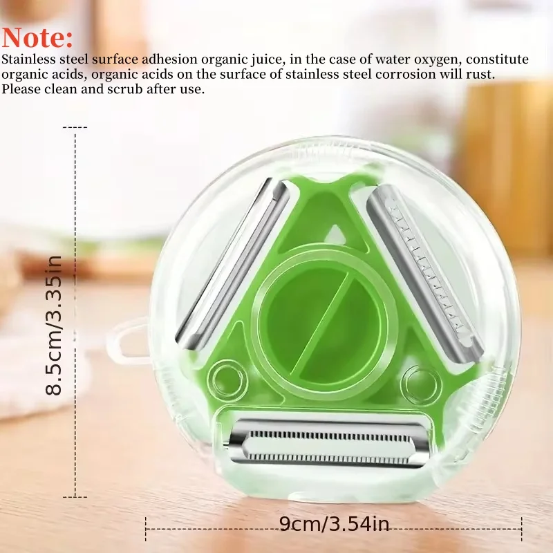 Conjunto de Descascadores Trio - Vegetable Kitchen Gadgets avaliação e preço