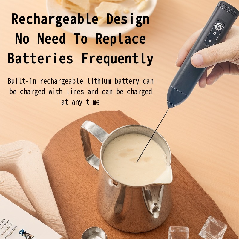 Batedor de Leite Elétrico + Ba - Healthy Kitchen Gadgets avaliação e preço