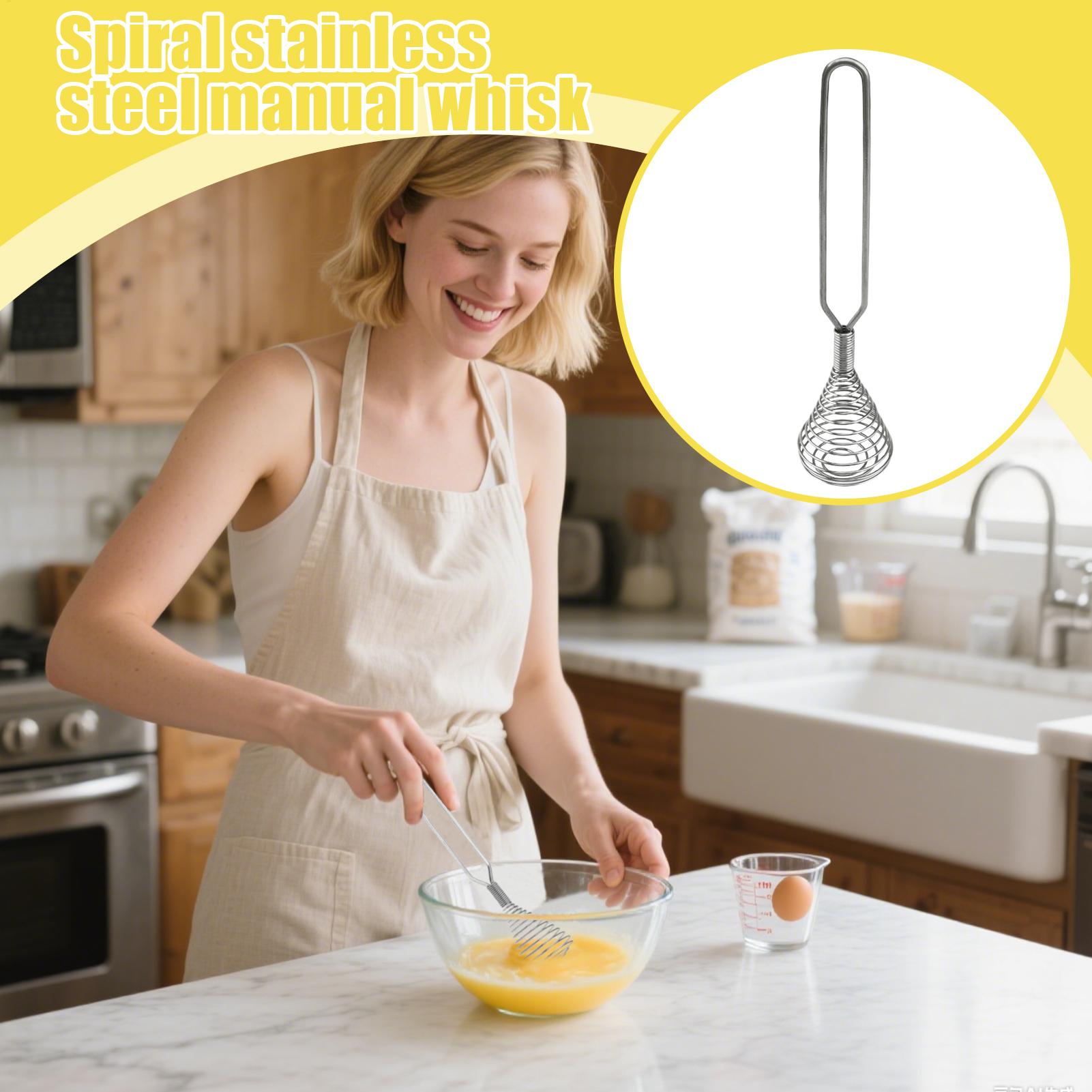 Batedor de mão em aço inoxidáv - Healthy Kitchen Gadgets avaliação e preço
