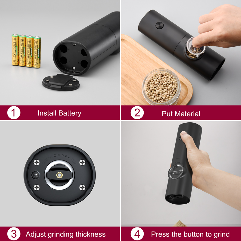 Moedor Elétrico de Pimenta e S - Kitchen Gadgets Electric avaliação e preço