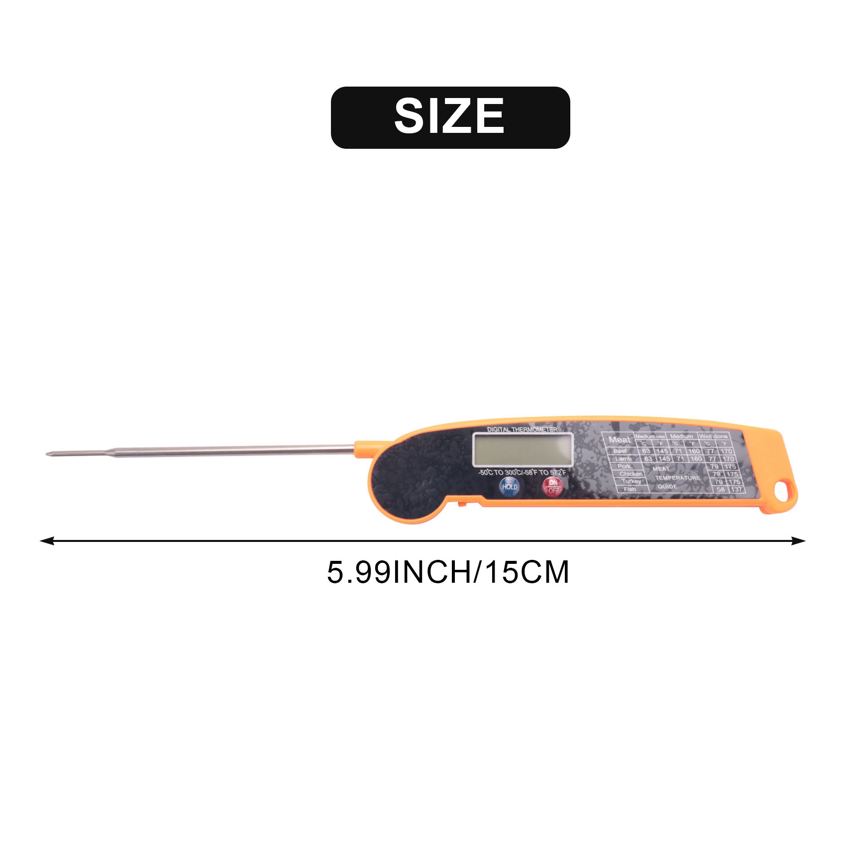 Termômetro digital de leitura  - Instant Read Thermometer avaliação e preço