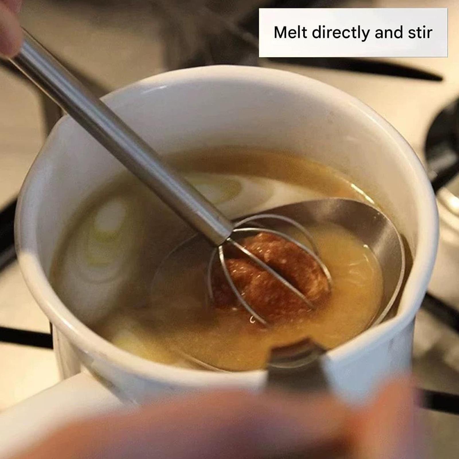 Miso mexendo vara 304 aço inox - Healthy Kitchen Gadgets avaliação e preço